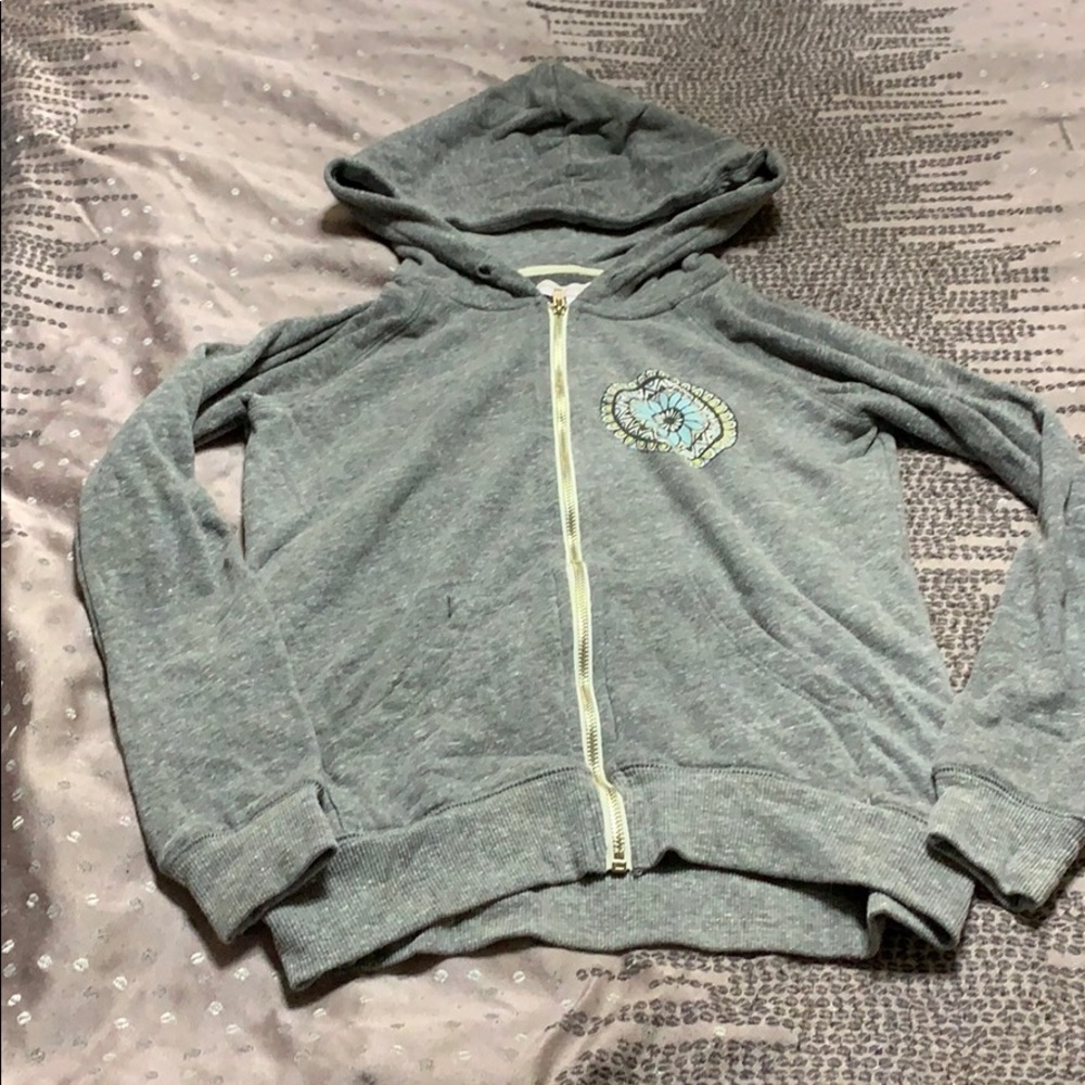 Spiritual Gangster elephant Zip Up hoodie M NWOT